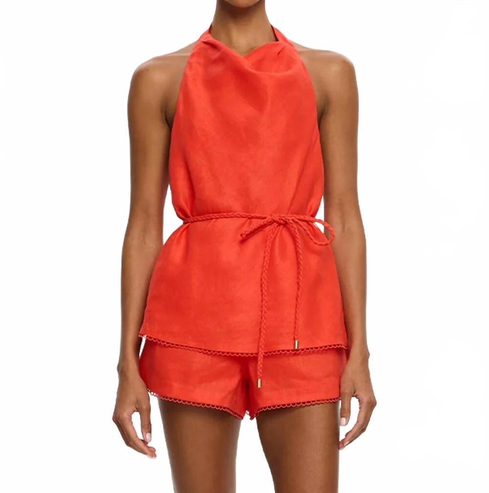 NEW KIVARI tara top in orange